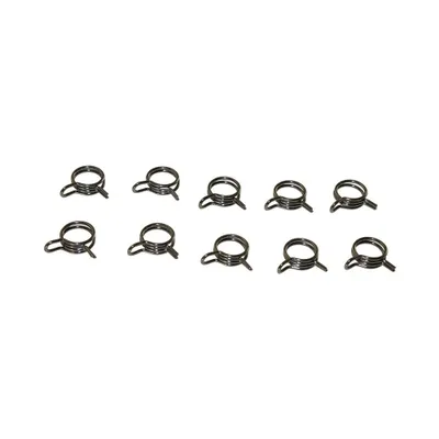 Produktbild von 10x Schlauchklammer Klammer 8mm Benzinschlauch für Moped Mofa Roller Hercules Kreidler Zündapp Puch