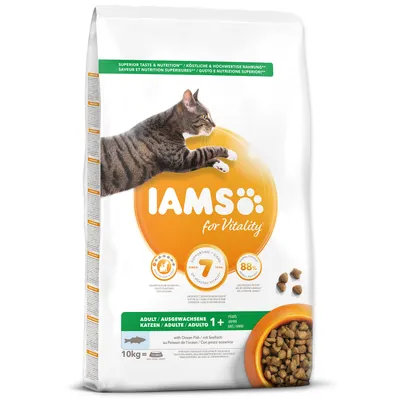 Obrázok produktu pre IAMS Cat Adult Ocean Fish 10 kg