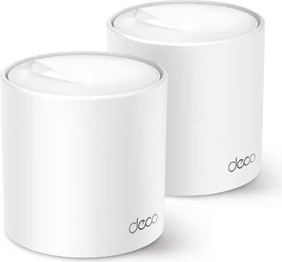Produktbild von TP-Link Deco X50 (2-pack) Dual-band (2.4 GHz/5 GHz) Wi-Fi 6 (802.11ax) Biały 3 Wewnętrzne