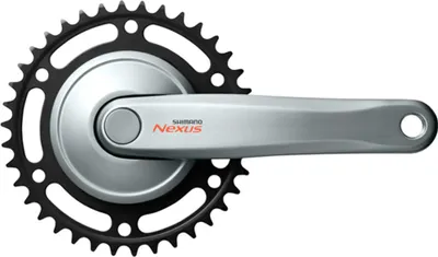 Image de Shimano KRG Nexus FCC6000 38Z, 170mm, argent, sans KSS