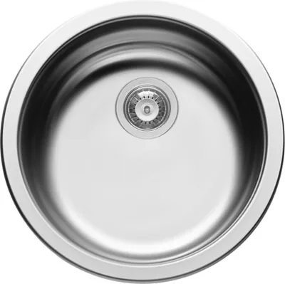 Produktbild von Pyramis Einbauspüle CR Rundbecken (Ø 45 cm) Edelstahl 100034704