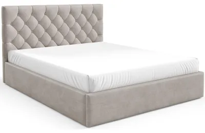 Produktbild von Selsey Aurevia - Polsterbett 160x200 mit Bettkasten und Samtbezug, beige