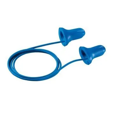 Image de uvex bouchons d'oreilles hi-com 2112114 bleu SNR 24 dB 100 paires taille M