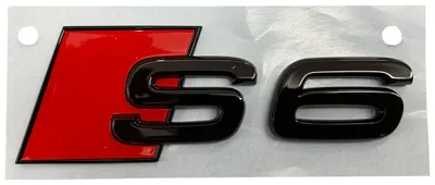 Produktbild von Schriftzug Emblem Logo schwarz Original für Audi A6 1994/06-1997/10