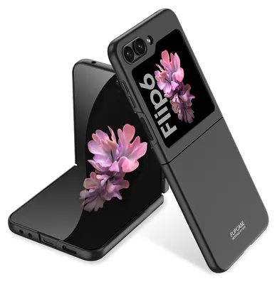 Obrázek produktu pro Pouzdro pro Samsung Galaxy Z Flip 6 / Z Flip 7 FE, Tenké matné tvrdého PC pouzdro, odolné proti otiskům prstů černé