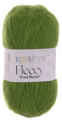 100g Papatya Fleecy Kuschelgarn 20% Wolle veredelt Oeko-Tex Häkelgarn Strickgarn pistaziengrün