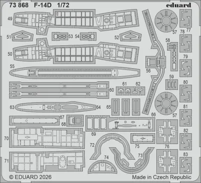 Image de EDUARD ED73868 Grumman F-14D Tomcat 1/72