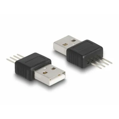 Produktbild von DELOCK Adapter USB 2.0 Type-A Stecker zu 4 Pin