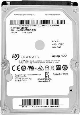 Toshiba 640GB MK6475GSX 5400RPM SATA 2.5" Laptop HDD Hard Disk Drive 5711045541155