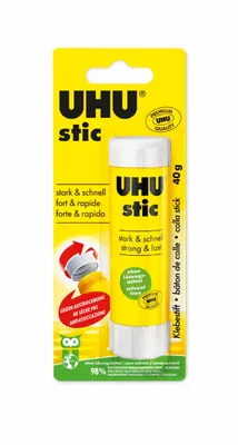 Produktbild von UHU Stic Klebestift 40g Klebestift stark Büro Schule Basteln