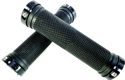 Produktbild von Lock-On Lenkergriffe schwarz Kunststoff