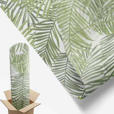Zdjęcie produktu dla Folia chroniąca przed wzrokiem – 146 x 200 cm – witraż / wzór witrażowy – nieprzezroczysta i dekoracyjna – samoprzylepna folia dekoracyjna do szkła – ochrona przed promieniowaniem UV, łatwy montaż – wzór roślinny
