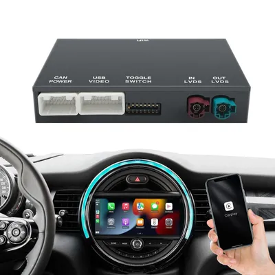 Produktbild von AUTOABC CarPlay Android Auto Interface MINI NBT R55–R61 F54/F55 2013–2017 – OEM Look, Plug & Play