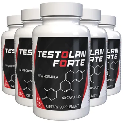 Image de Testolan Forte - 300 Gélules (5x 60 Gélules), Paquet de 5