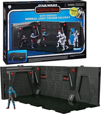 Zdjęcie produktu dla Hasbro - Moff Gideon's Imperial Light Cruiser Hallway Figurkę Star Wars Mandalorian 9,5 cm