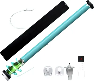 Zdjęcie produktu dla Inteligentny silnik ZigBee do rolet + panel słoneczny + sterowanie RF - Tuya