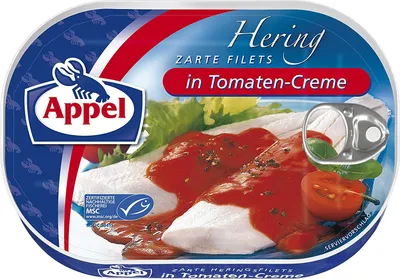 Produktbild von Appel - Heringsfilet - Tomatencreme - 200g Dose