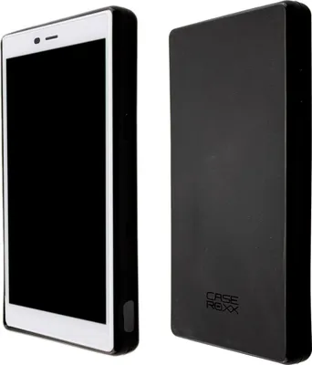 Immagine prodotto di caseroxx custodia protettiva in TPU compatibile con GlocalMe G4 Pro, custodia in gomma per cellulare nera