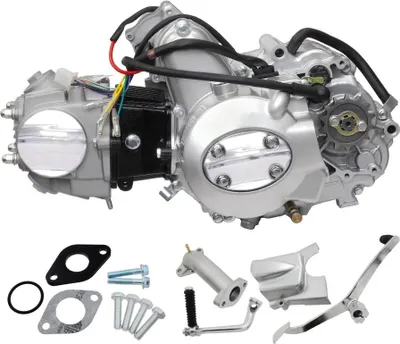 Produktbild von 139FMB-Horizontalmotor, 50 cm³, 4-Takt, 4-Gang-Schaltgetriebe, silber