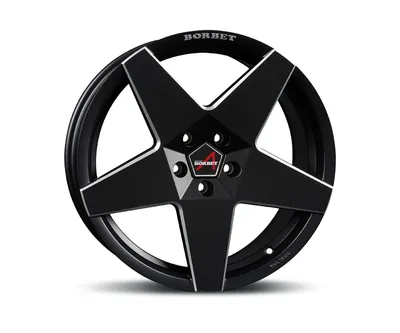 Obrázok produktu pre BORBET A BLACK MATT 8,5X20 5X120 35 black matt