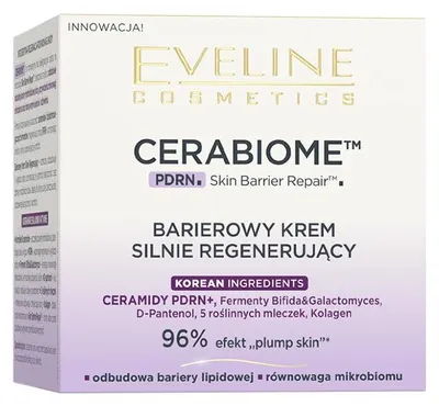 Produktbild von Eveline Cosmetics Cerabiome – feuchtigkeitsspendende, beruhigende Gesichtscreme