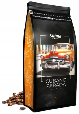 Obrázek produktu pro Zrnková káva 1 kg CUBANO PARADA 100% Arabica čerstvě pražená do automatického kávovaru