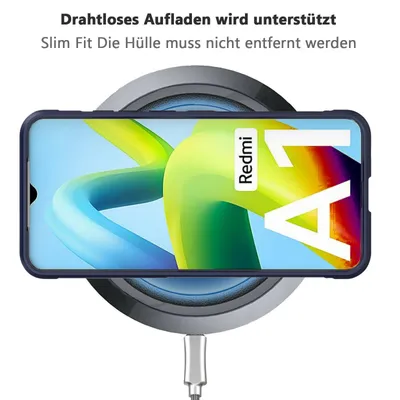 Produktbild von Hülle Xiaomi Redmi A1 Handyhülle Outdoor Case Back Cover Handy Tasche Bumper Blau