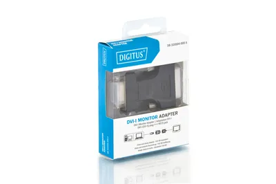 Image de Adaptateur DIGITUS, DVI 24+5 pins mâle - VGA 15 pins femelle