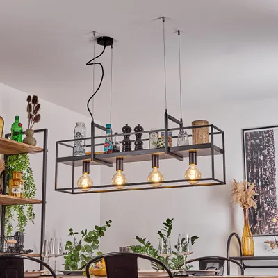 Produktbild von Valfabbrica »Valfabbrica« moderne Hängelampe aus Metall in Schwarz