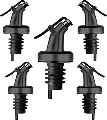 Produktbild von Ausgießer für Flaschen 5er Set Schwarz