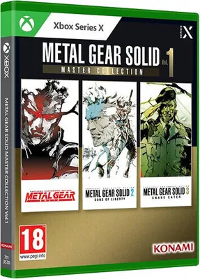 Obrázok produktu pre Konami METAL GEAR SOLID: MASTER COLLECTION Vol.1, Xbox Series X/Series S, M (Mature)