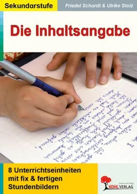 Image de Die Inhaltsangabe