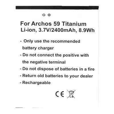 Zdjęcie produktu dla Bateria odpowiednia dla Archos 59 Titanium Battery AC59TI