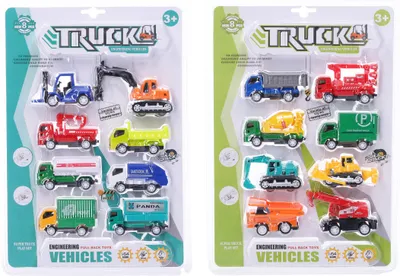 Produktbild von Transportmittel 8 Stück 7,5 cm