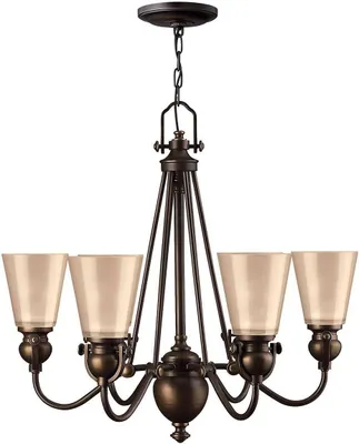 Produktbild von Elstead Mayflower Kronleuchter E27 6-fach Ältere Bronze