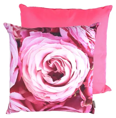 Produktbild von Dekokissen 45x45cm Stuhlkissen wasserabweisend 5 Blumenmotive