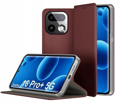 Immagine prodotto di Custodia in pelle con chiusura magnetica per Realme 16 Pro+ Plus 5G