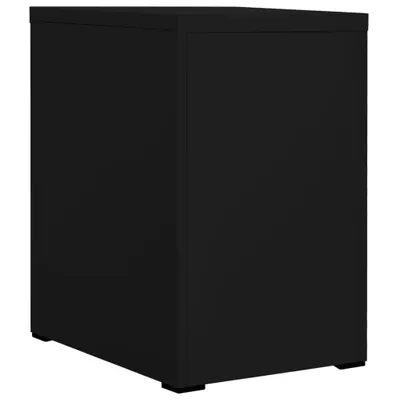 Obrázok produktu pre vidaXL Skriňa na dokumenty čierna 46x62x72,5 cm oceľ