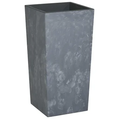 Immagine prodotto di vidaXL Fioriera con inserto estraibile grigio 21/49 L PP