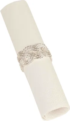 Image de Rond de serviette, métal Argent, IHR
