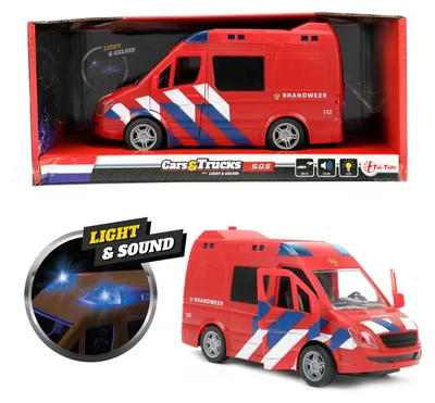 Produktbild von Toi-Toys Cars & Trucks Feuerwehrauto + Licht + Sound