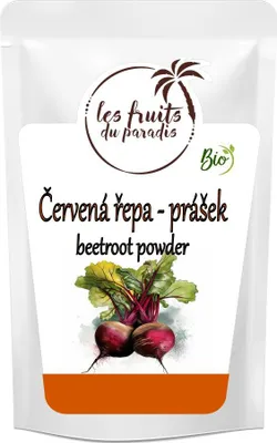 Obrázek produktu pro Červená řepa prášek BIO 500 g LES FRUITS DU PARADIS