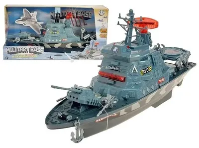 Produktbild von Flugzeugträger, Militärmodell, 61 x 17,5 x 31,2 cm - ADAR