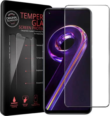 Produktbild von 2x Conie Glasfolie für Realme 9 5G / 9 Pro 5G Displayschutz Folie Panzer Glas Premium Schutzfolie Set Blasenfrei