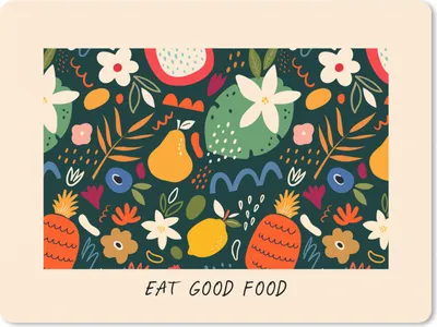 Produktbild von MuchoWow® Mauspad Mousepad Zitate - Essen - Essen Sie gut - Sprichwörter 40x30 cm - Mousepads - Maus Mat - Pad - Mausunterlage - Anti Rutsch