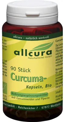 Image de allcura Gélules de curcuma 90 gélules