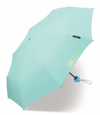 Produktbild von Happy Rain Super Mini UV50 Protect Taschenschirm Aqua