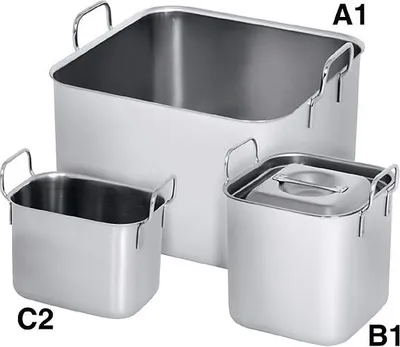 Produktbild von CONTACTO Bain-Marie-Einsätze Serie B / mittel, Höhe: 160 mm
