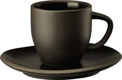 Produktbild von Rosenthal Junto Slate Grey Espressotasse mit Untertasse