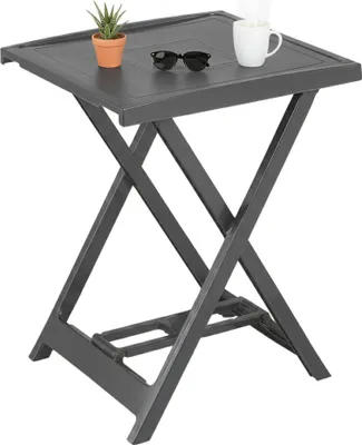 Produktbild von Ohatchee - Gartentisch, 60x47x65h cm Anthrazit, 2 Plätze  Italy